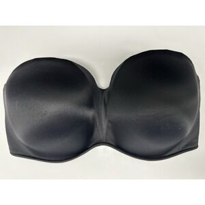 SOMA Stunning Starlet Strapless Bra 38G Black NO STRAPS